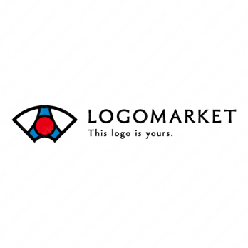 日本と和風と扇のロゴ