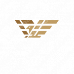 Vと鳥と飛躍のロゴ