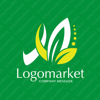 Mと生命力と健やかさのロゴ