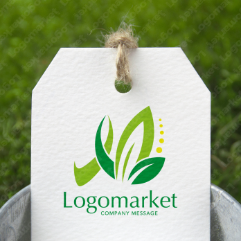 Mと生命力と健やかさのロゴ