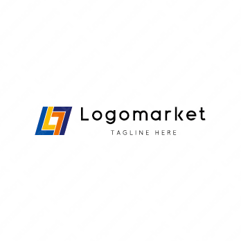 Lと7とラッキーセブンのロゴ