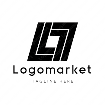 Lと7とラッキーセブンのロゴ