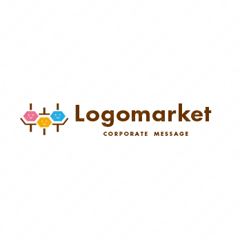 信頼とつながりと親しみのロゴ