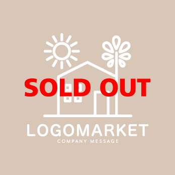 家と自然と癒やしのロゴ