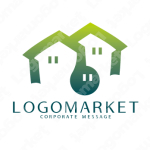 家と街と生活のロゴ