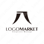 八と漢字と縁起のロゴ