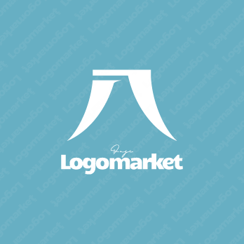 八と漢字と縁起のロゴ
