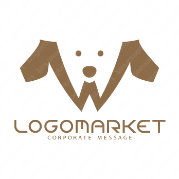 犬とWとペットのロゴ