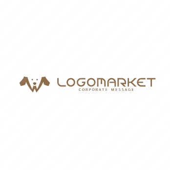 犬とWとペットのロゴ