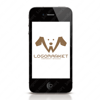 犬とWとペットのロゴ