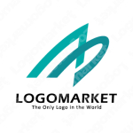 伴走と協力と山のロゴ