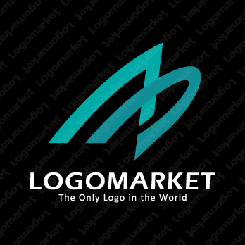 伴走と協力と山のロゴ