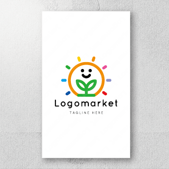 Aとaと虹のロゴ