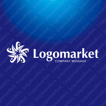 人と星と協調のロゴ