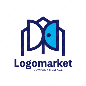 Dと家と機能的のロゴ