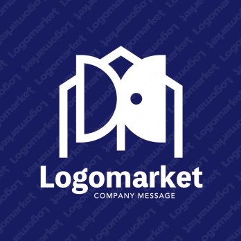 Dと家と機能的のロゴ