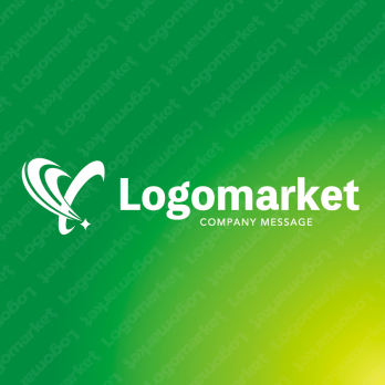 Yと流れ星と飛躍のロゴ