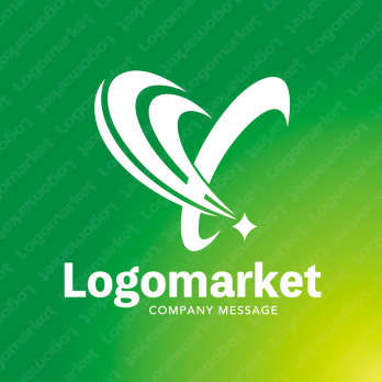 Yと流れ星と飛躍のロゴ