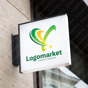 Aとaと虹のロゴ