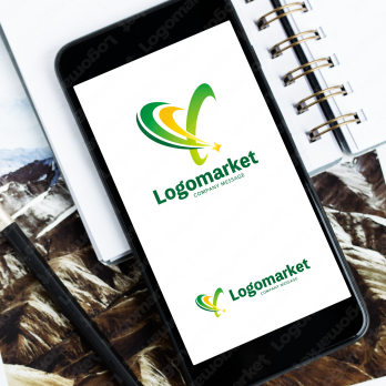 Yと流れ星と飛躍のロゴ