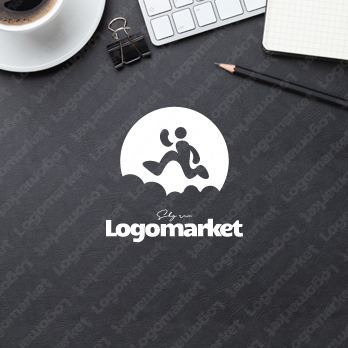 ランニングとリフレッシュと楽しいのロゴ