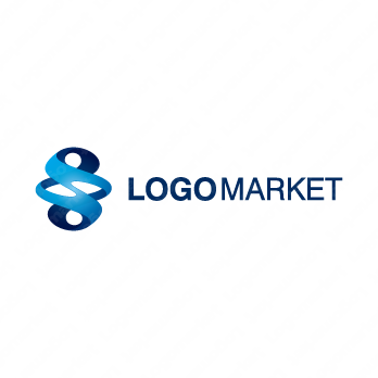 螺旋とNとSのロゴ