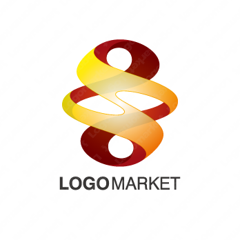 螺旋とNとSのロゴ