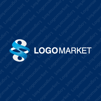 螺旋とNとSのロゴ