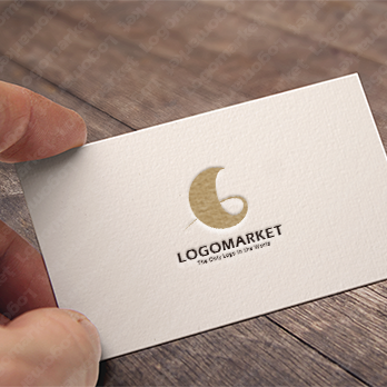 月と流れと夜のロゴ