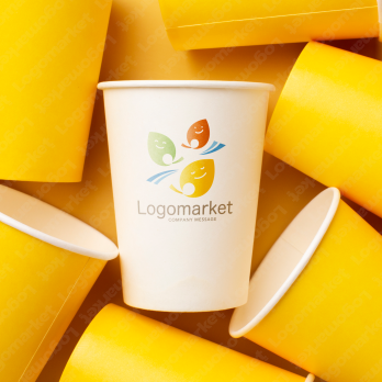 親しみやすいと優しいと軽やかのロゴ