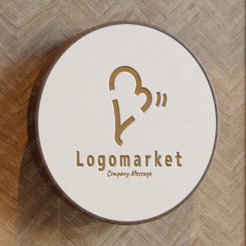 落ち着くと都会的とスタイリッシュのロゴ