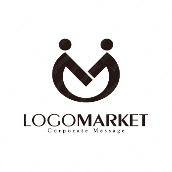 人と助け合いと信頼関係のロゴ