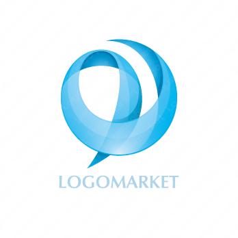 球体とPとつながりのロゴ