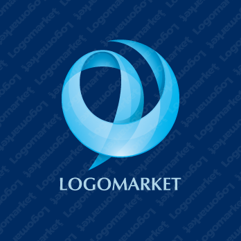 球体とPとつながりのロゴ