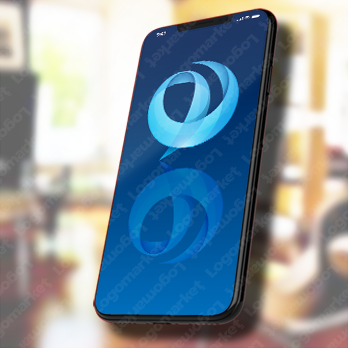 球体とPとつながりのロゴ