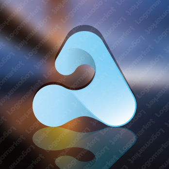 Aとaと虹のロゴ