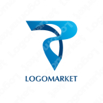 シャープと三角とモダンのロゴ