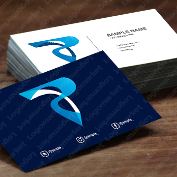 シャープと三角とモダンのロゴ