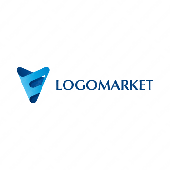 FとVと三角のロゴ