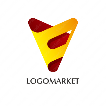 FとVと三角のロゴ