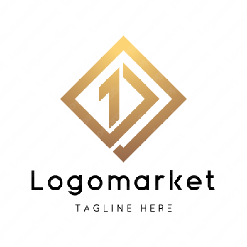 Dとdとナンバーワンのロゴ