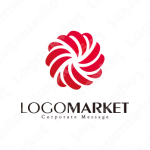 結びつきと花とMのロゴ