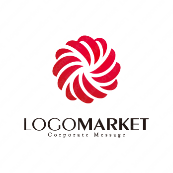 結びつきと花とMのロゴ