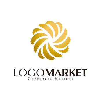 結びつきと花とMのロゴ