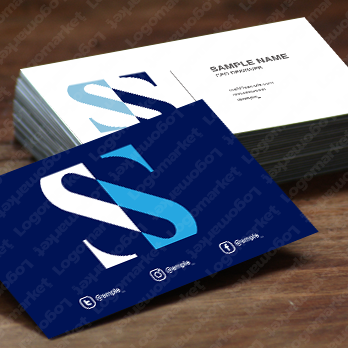 四角とSとSSのロゴ