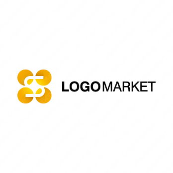 光るとSとシンプルのロゴ