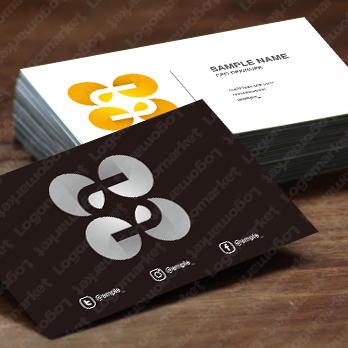 光るとSとシンプルのロゴ