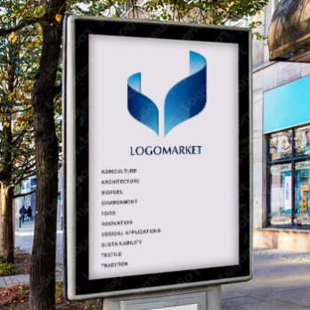 Aとaと虹のロゴ