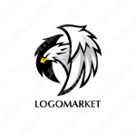 eスポーツと鷹と翼のロゴ