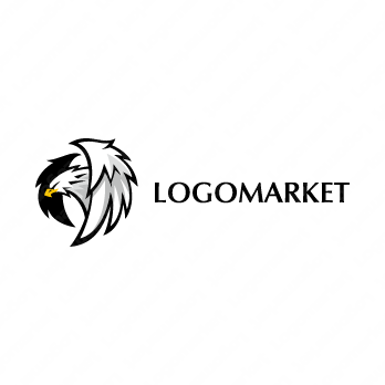 eスポーツと鷹と翼のロゴ